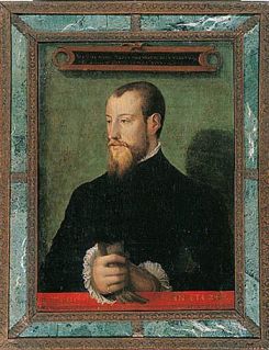 Portrait of a young Theodore Beza 